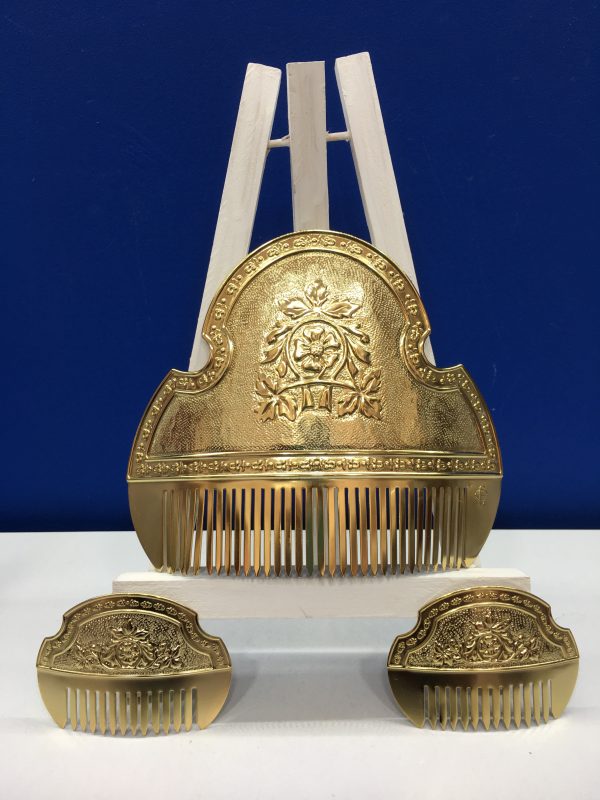 Peineta tallada oro 17PO-CTIFO-24